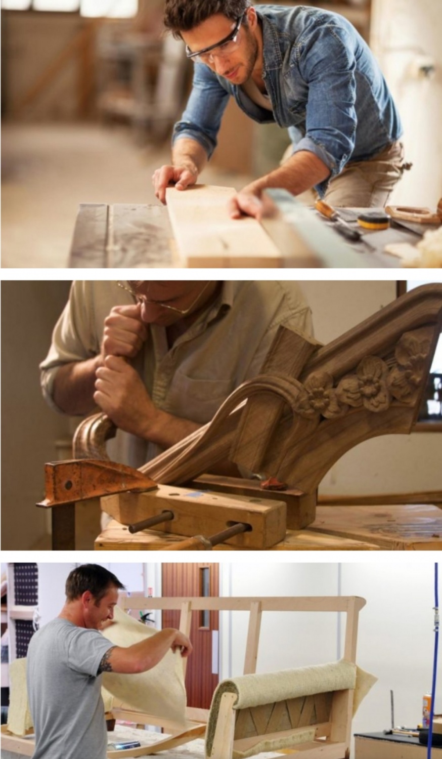 Вы делаете мебель из дерева?